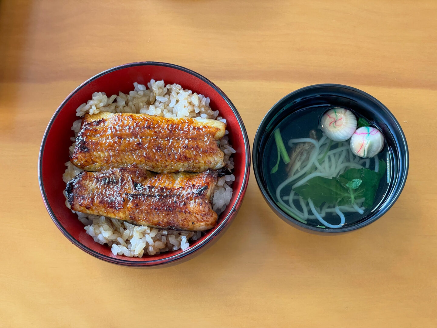 納涼亭_ミニ丼セット